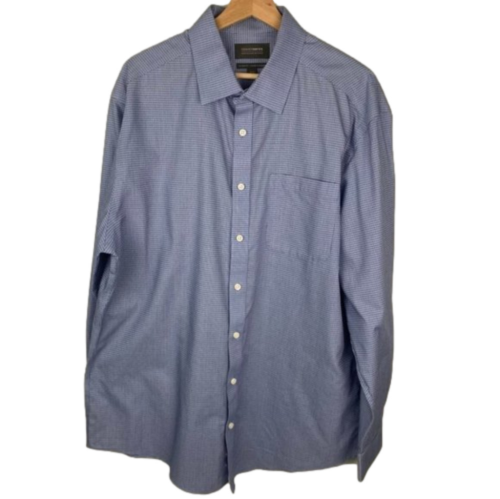 Denver hayes long sleeve never-Iron button up XL